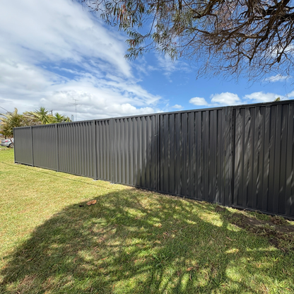 Double Colorbond Steel Gates