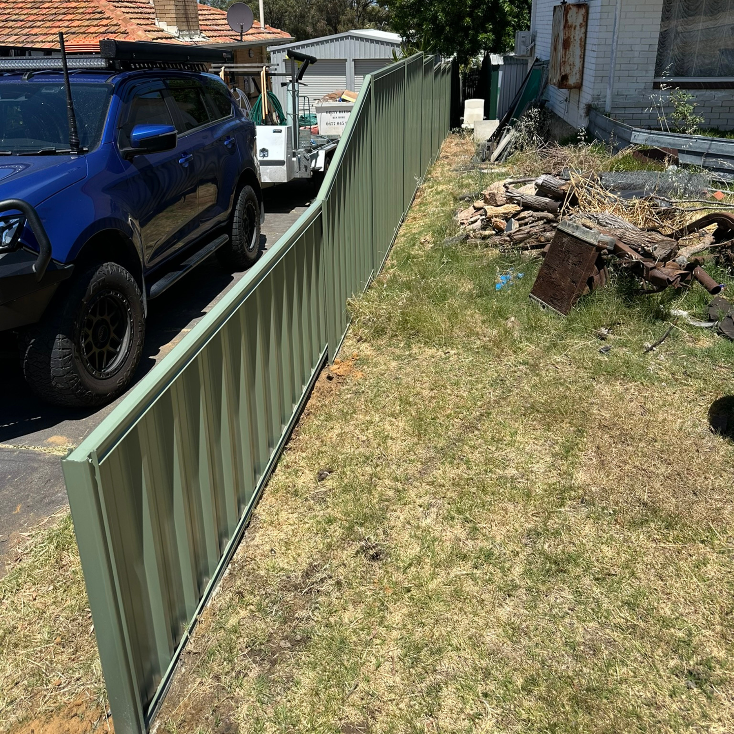 Colorbond Steel Fencing